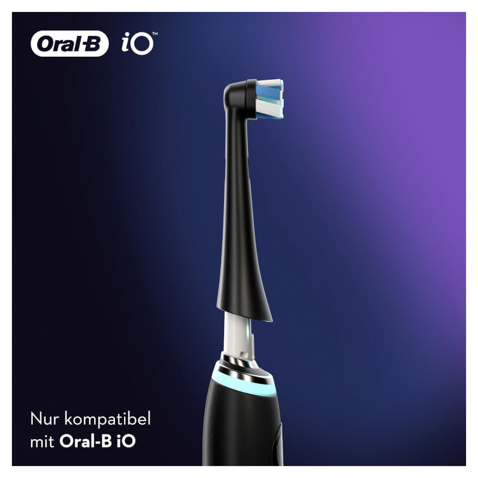 Oral B iO Black Ultimate Cleaning Brush Heads - 4 Pack