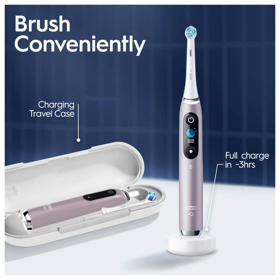 Oral B iO - 9 - Electric Toothbrush Rose Designed by Braun