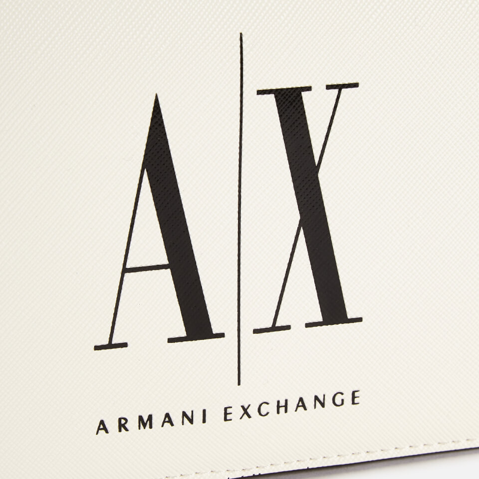 Armani Exchange Women's Icon Cross Body Bag - White