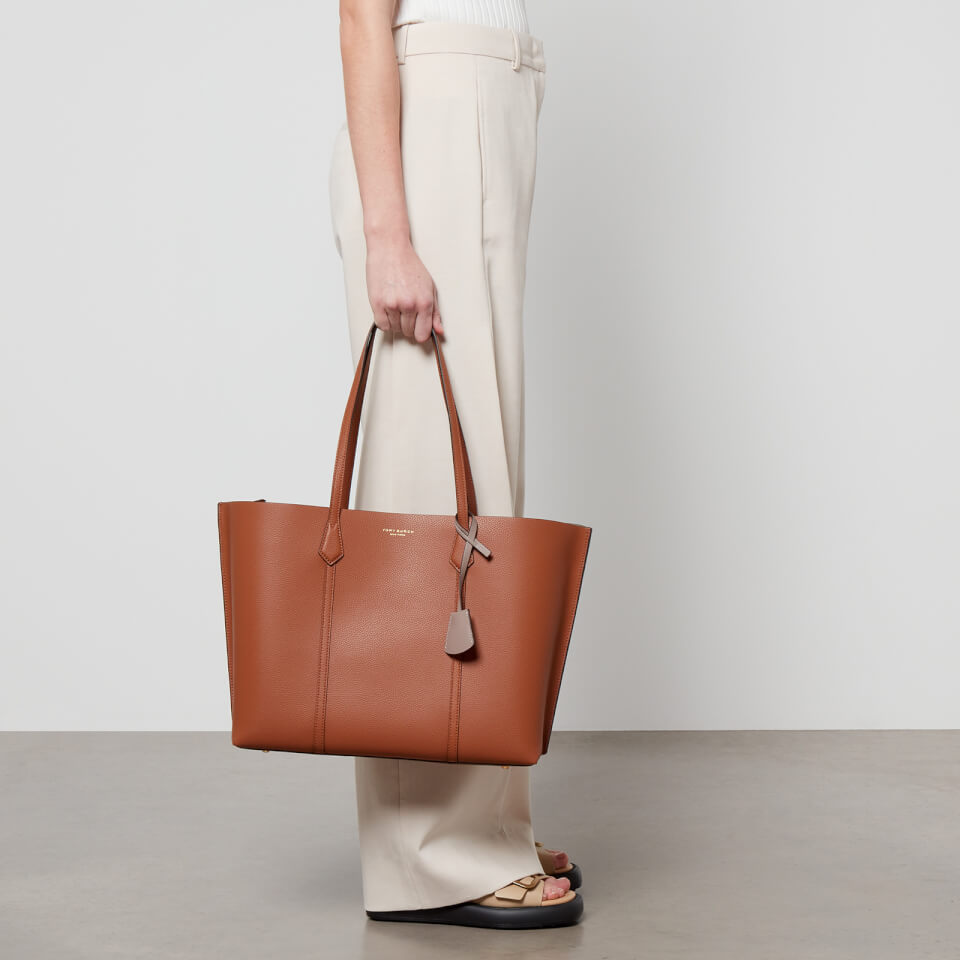 Tory Burch Perry Triple-Compartment Tote Bag Light Umber