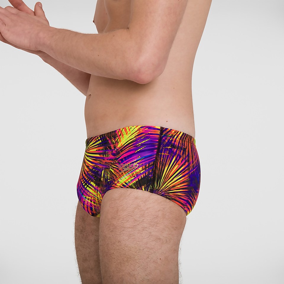 Men's Placement Digital 14cm Trunks Black