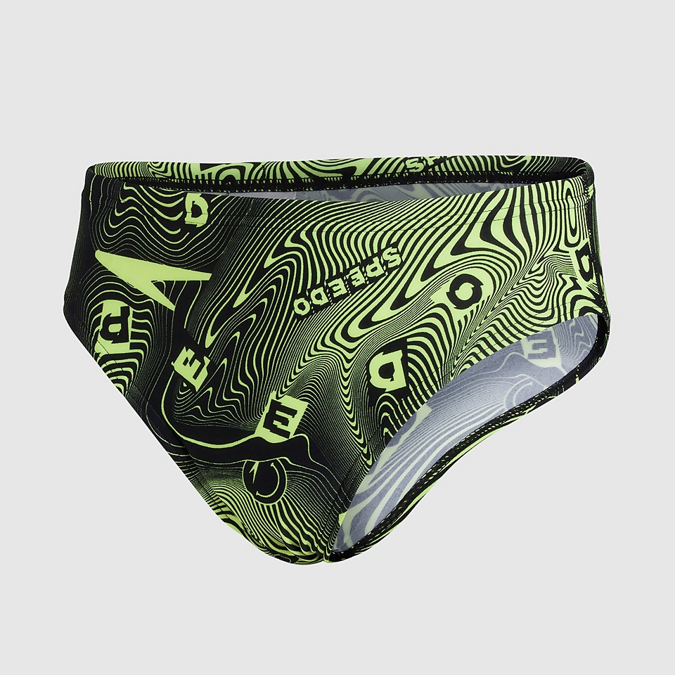 Boys' Allover 6.5cm Trunks Black