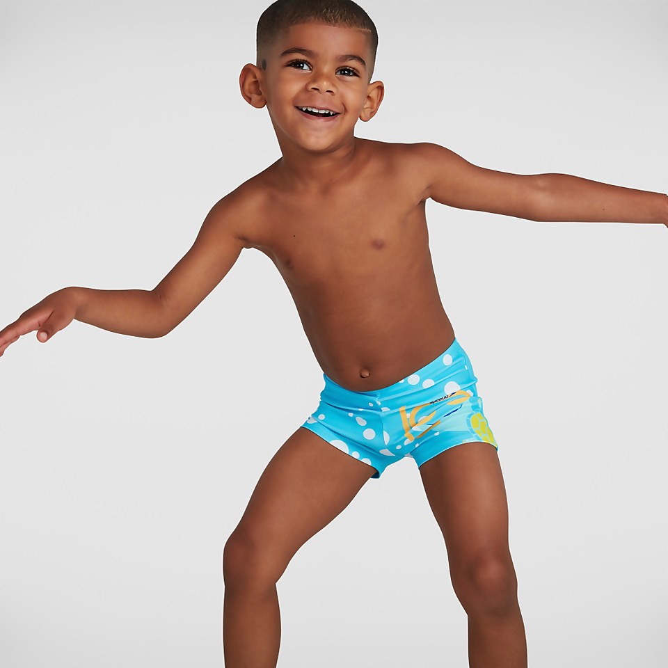 Boys' Tommy Turtle Aquashort Blue/Yellow