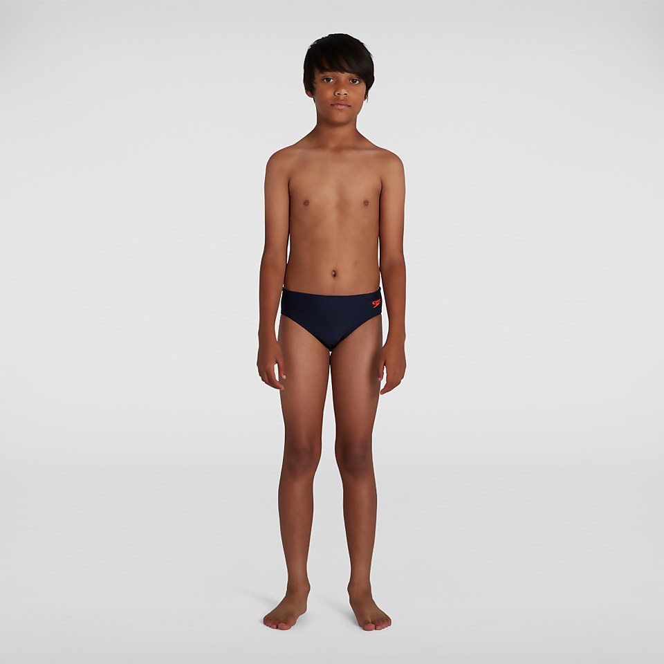 Boys' Logo 6.5cm Trunks Navy