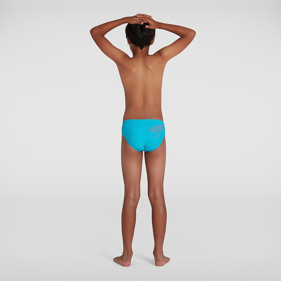 Boys' Logo 6.5cm Trunks Blue