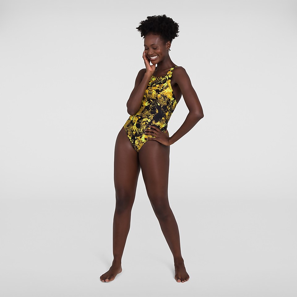 Women's Allover Powerback Swimsuit Black