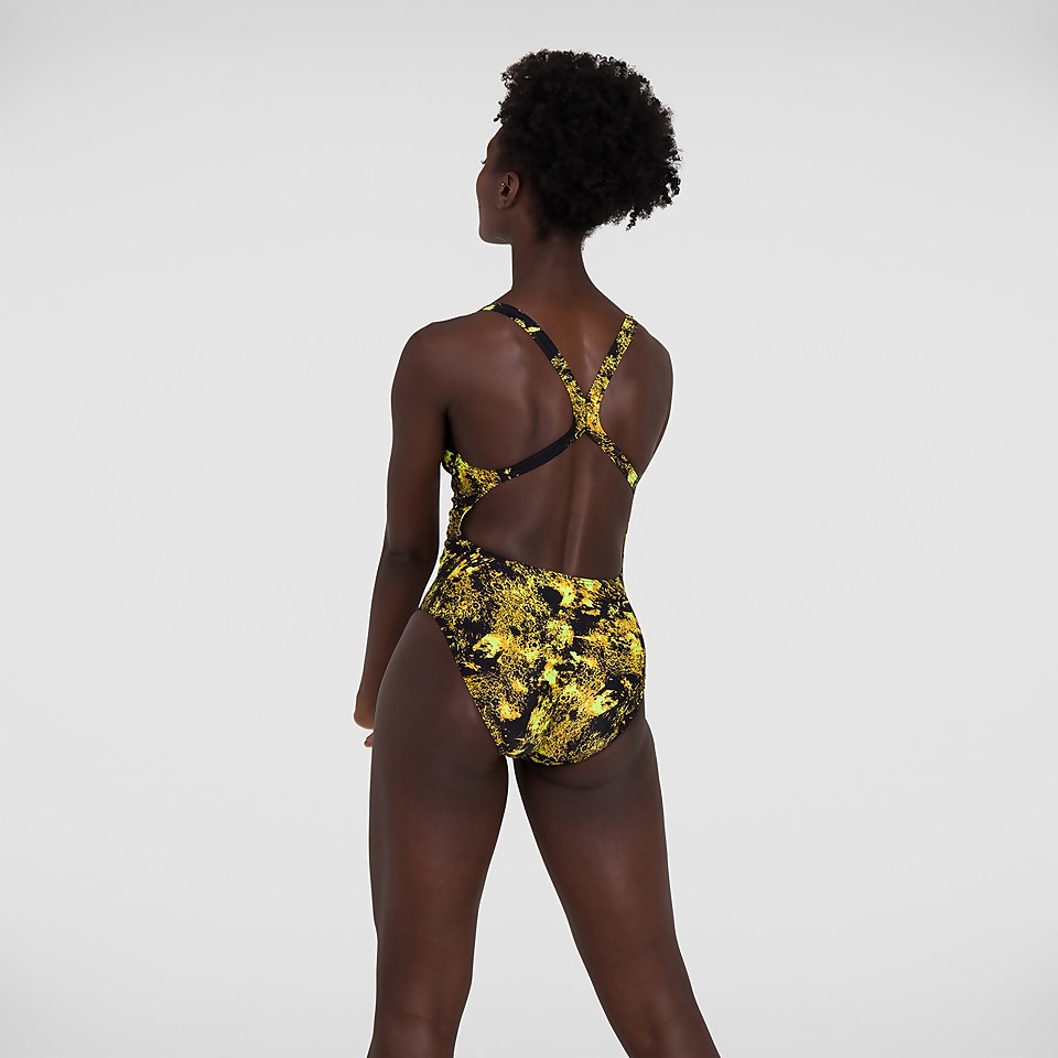 Women's Allover Powerback Swimsuit Black