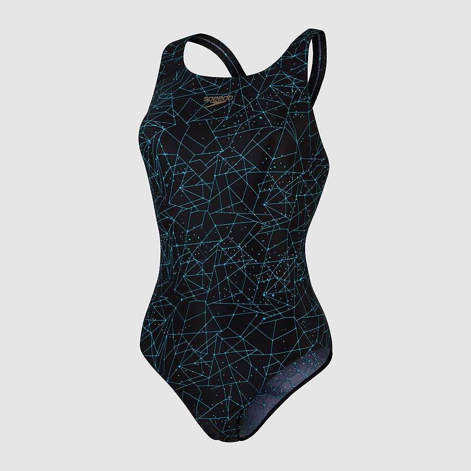 Women's Allover Powerback Swimsuit Black