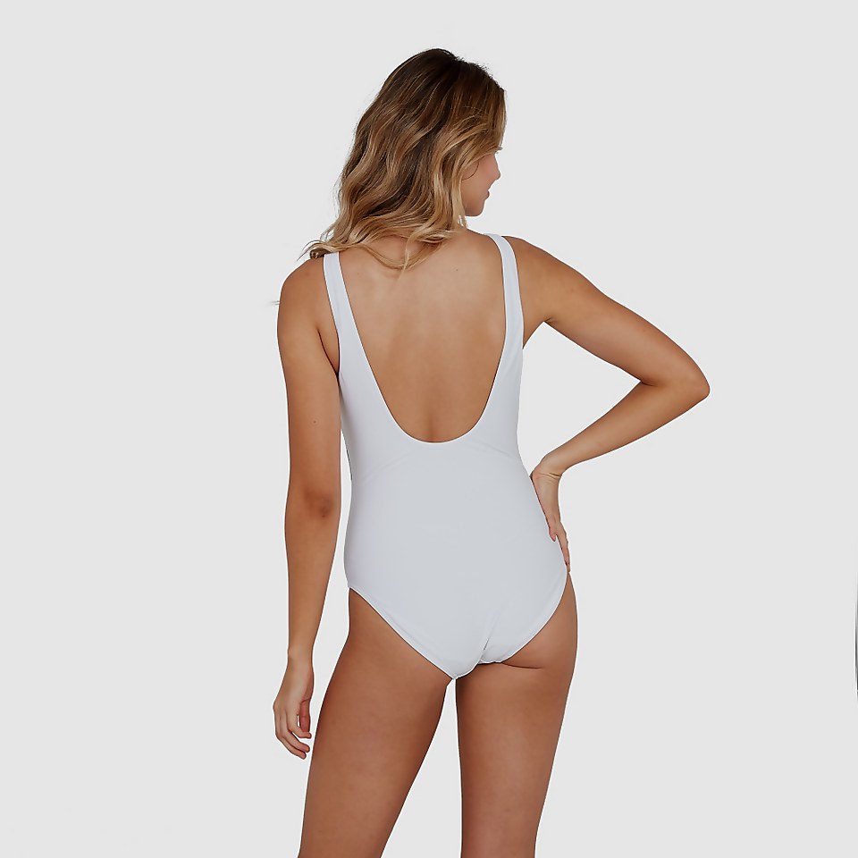 Summer Stripe U-Back Swimsuit