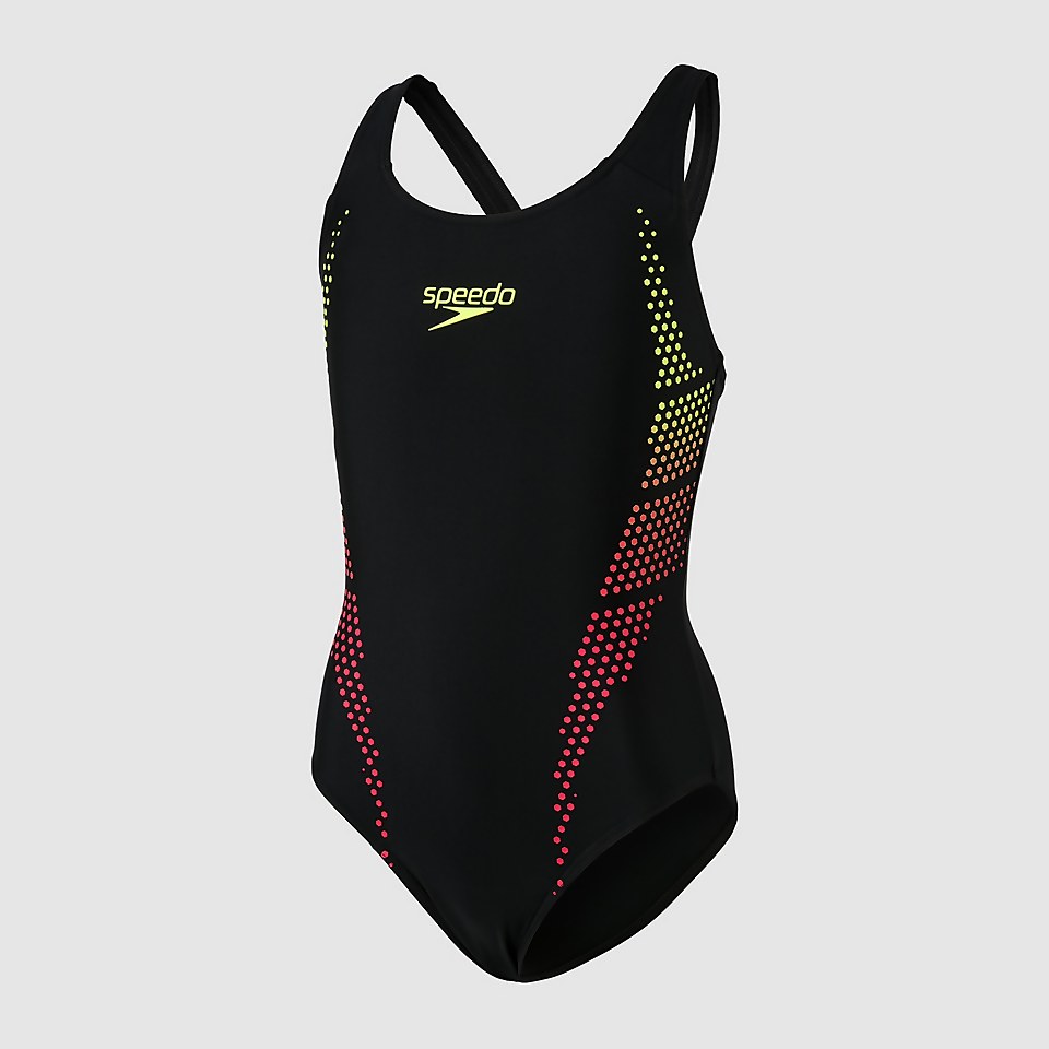Plastisol Placement Muscleback Badeanzug