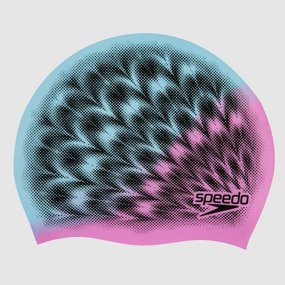 Kinder Slogan Print Badekappe in Pink