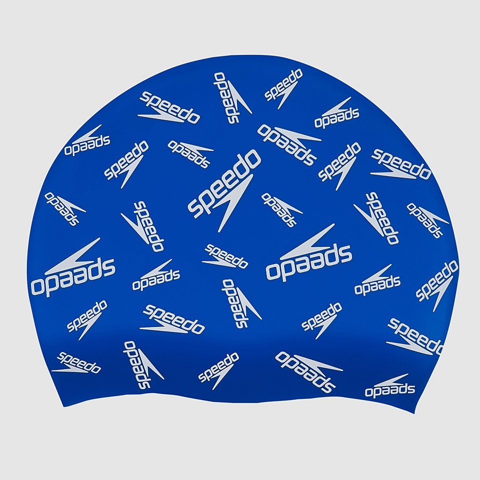 Kinder Boom Silicone Badekappe in Blau
