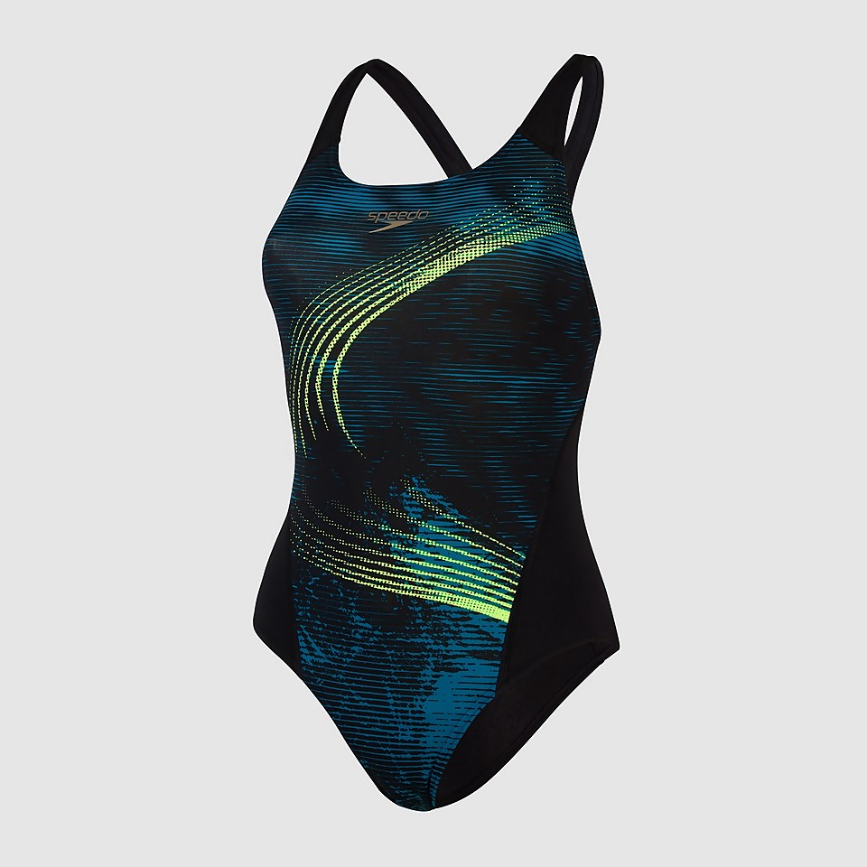 Women's Placement Recordbreaker Swimsuit Black