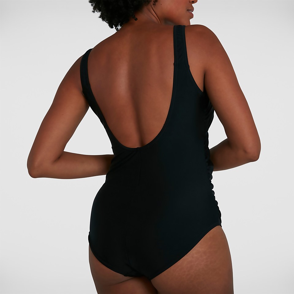 Women's Essential U-Back Maternity Swimsuit Black