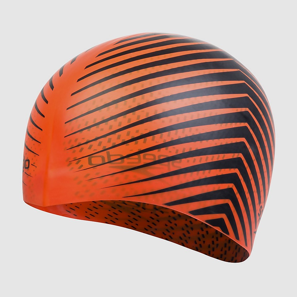 Unisex Reversible Moulded Silicone Cap Orange