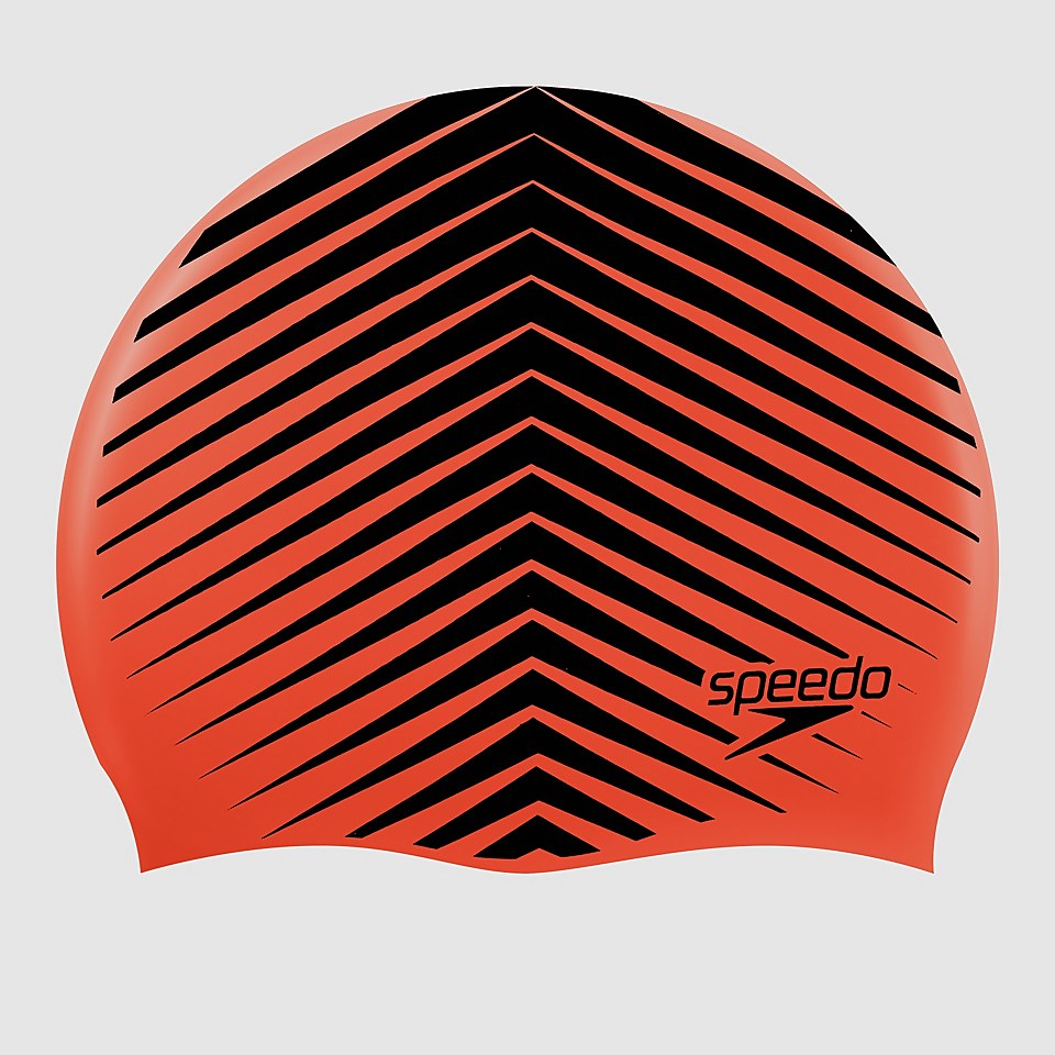 Unisex Reversible Moulded Silicone Cap Orange