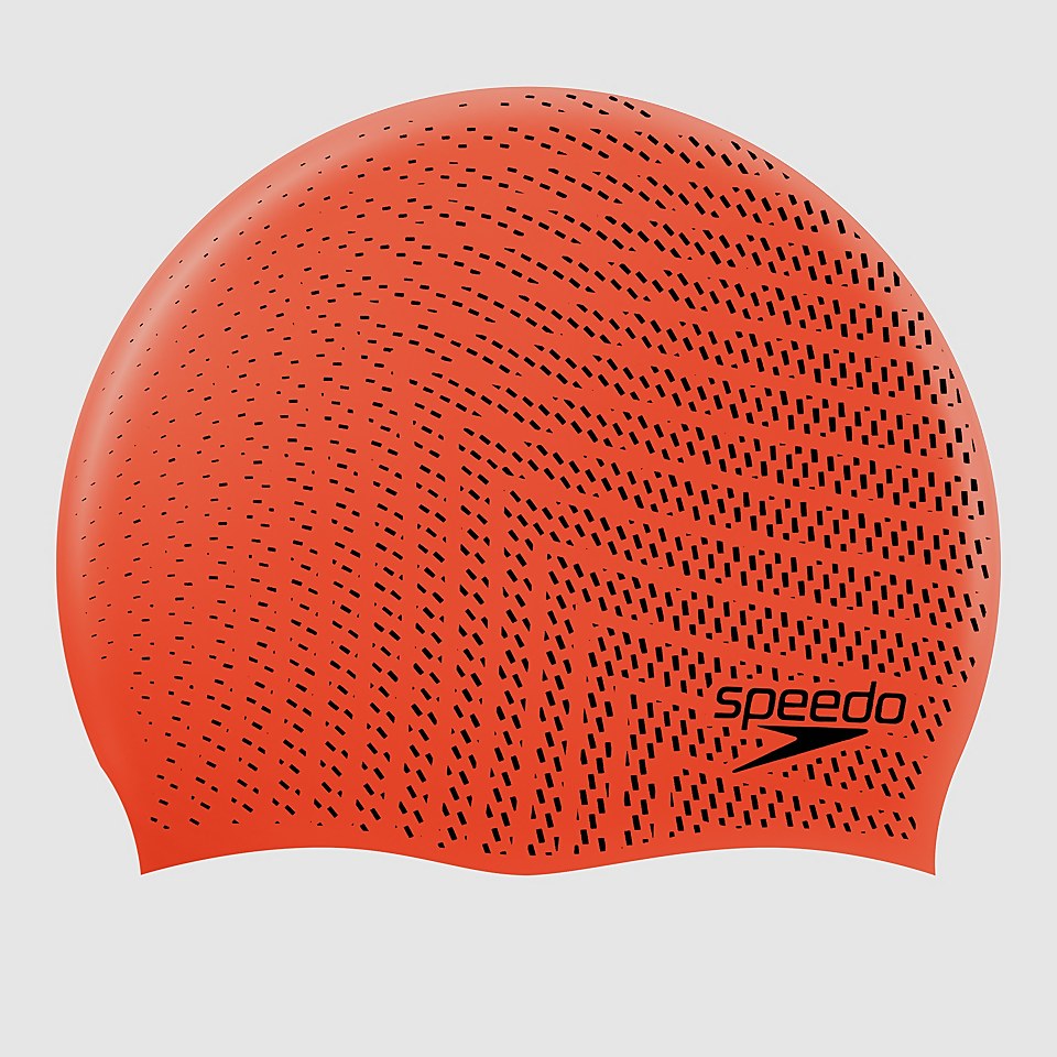 Unisex Reversible Moulded Silicone Cap Orange