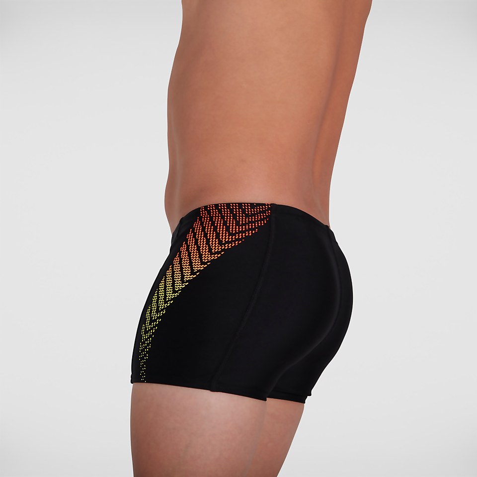 Boys' Plastisol Placement Aquashort Black