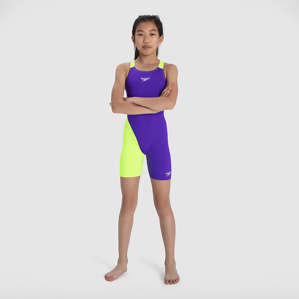 Girls' Fastskin Junior Endurance+ Openback Kneeskin Violet