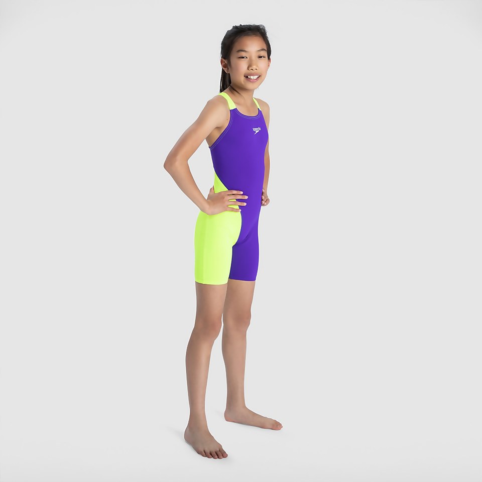 Girls' Fastskin Junior Endurance+ Openback Kneeskin Violet