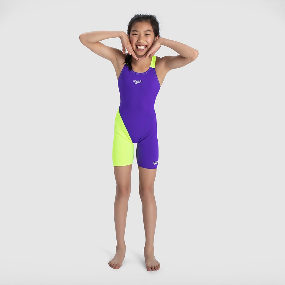 Girls' Fastskin Junior Endurance+ Openback Kneeskin Violet