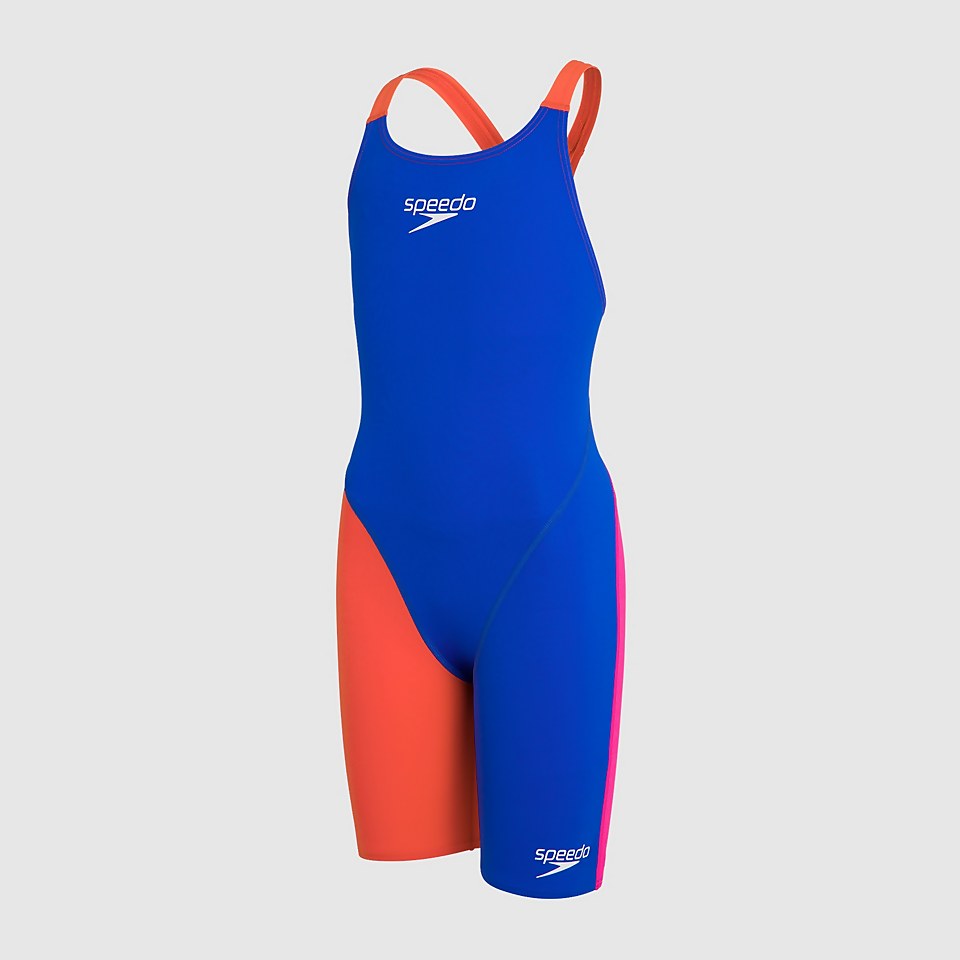 Combinaison Fille Fastskin Endurance+ Dos ouvert Bleue