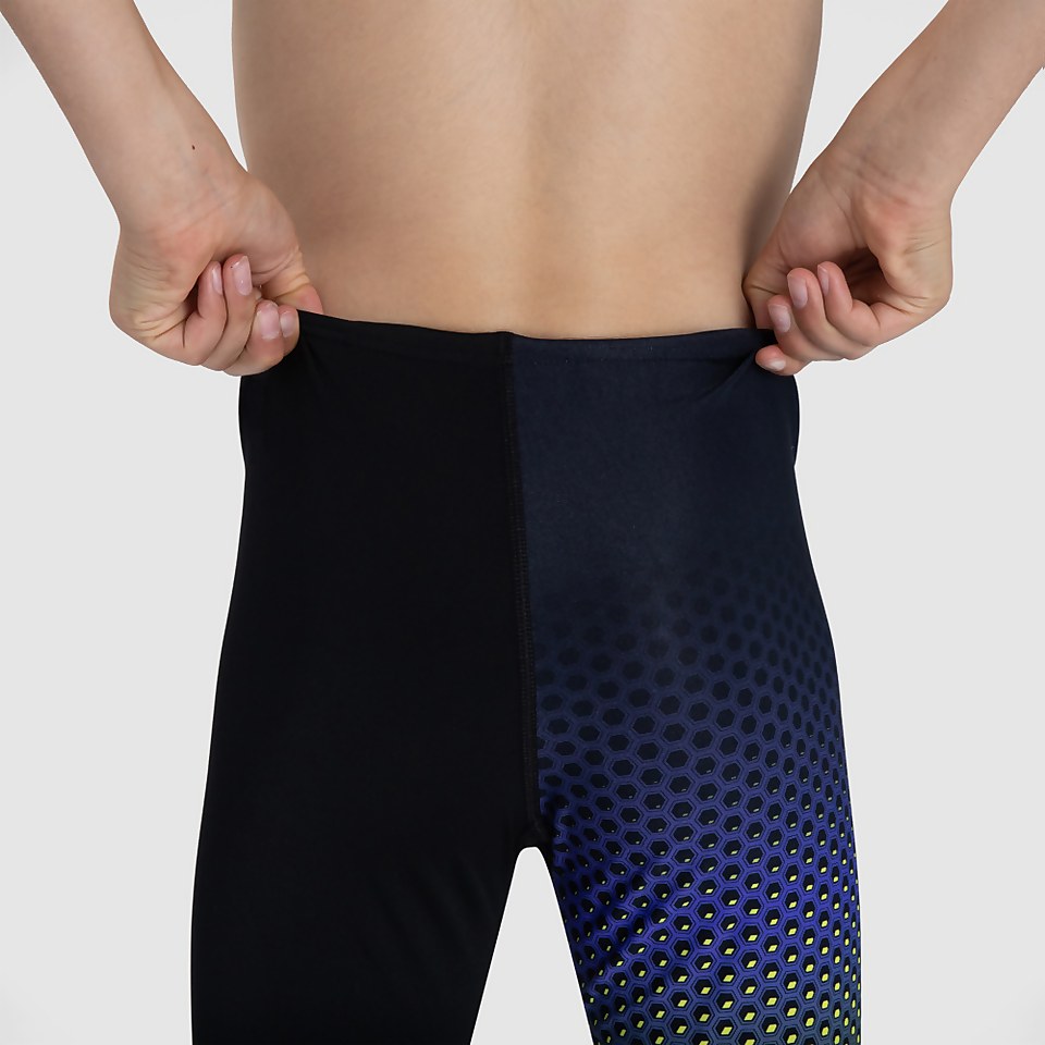 Boys' Fastskin Junior Endurance+ High Waisted Jammer Black