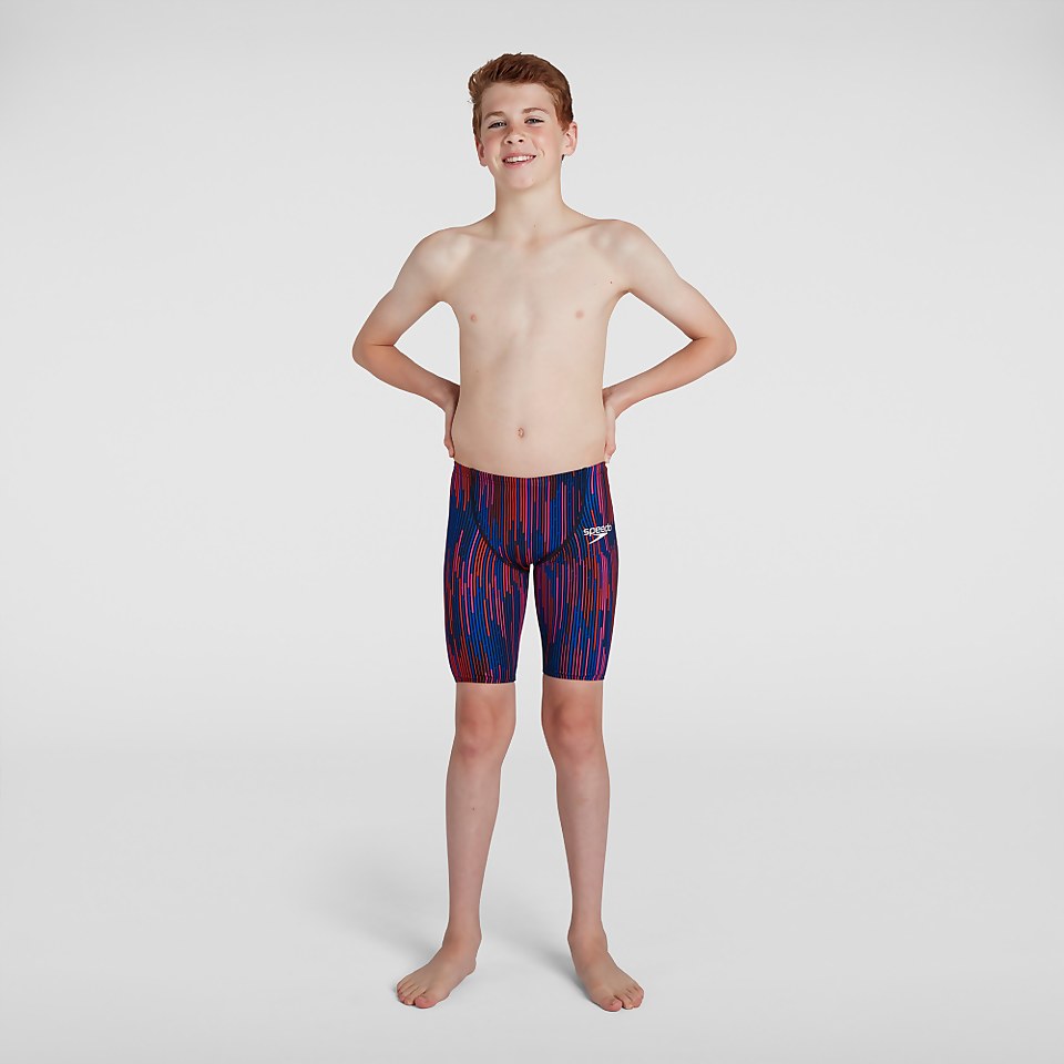 Boys' Fastskin Junior Endurance+ High Waisted Jammer Black