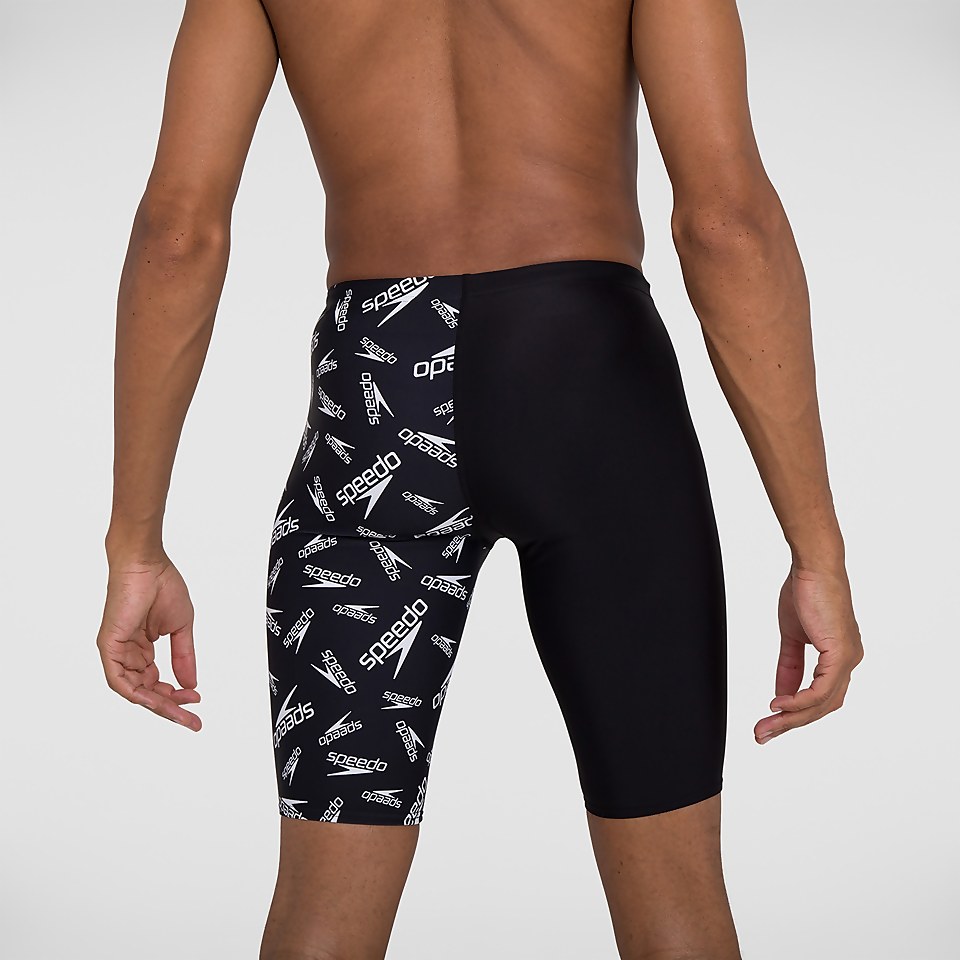 Men's Allover V-Cut Jammer Black