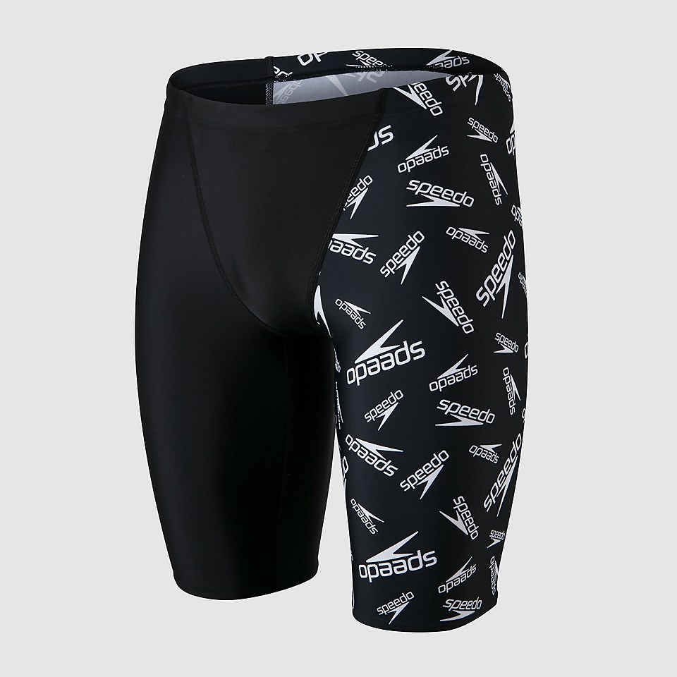 Men's Allover V-Cut Jammer Black