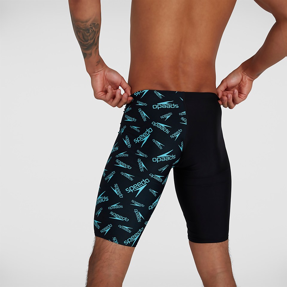 Men's Allover V-Cut Jammer Black