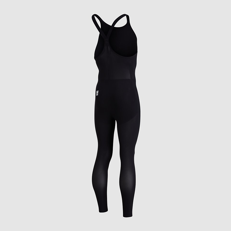 Men's Fastskin LZR Elite Openwater Closedback Male Bodyskin Black