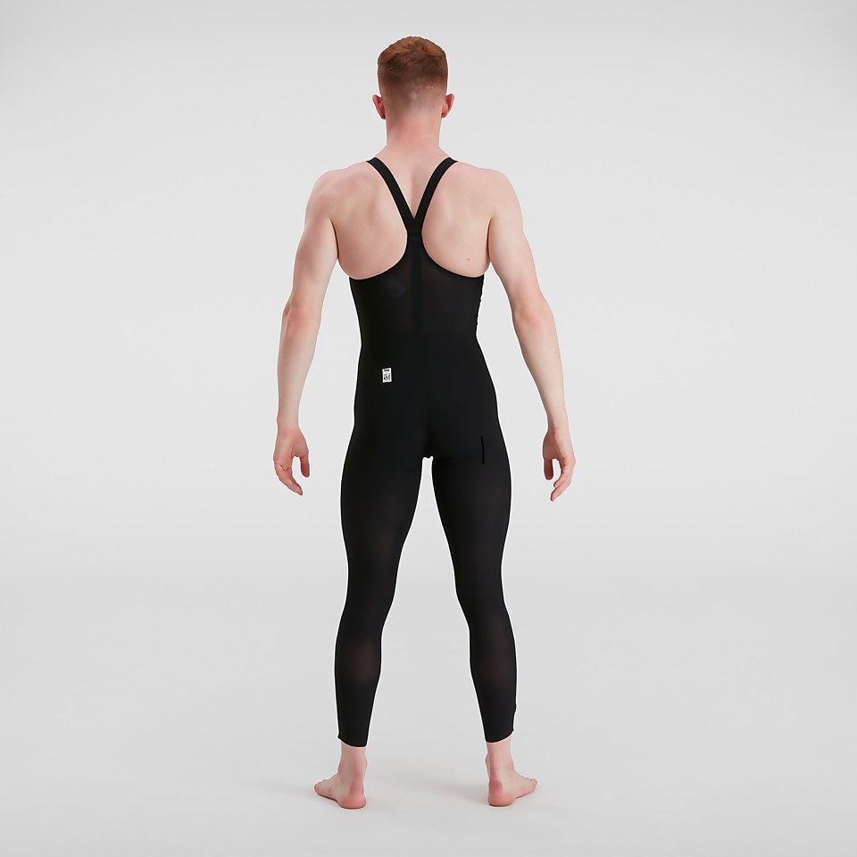 Men's Fastskin LZR Elite Openwater Closedback Bodyskin Black