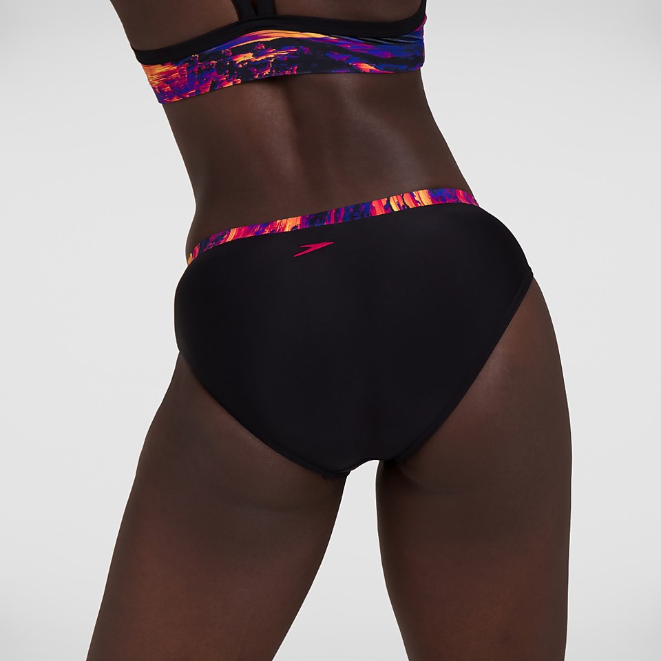 Mix & Match High Leg Brief Black