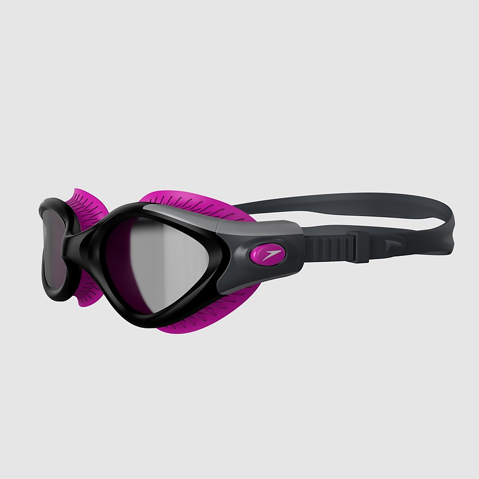Lunettes de natation Futura Biofuse Flexiseal femme Rose/Gris
