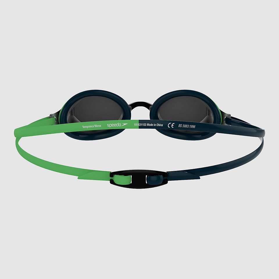 Adult Vengeance Mirror Goggles Green