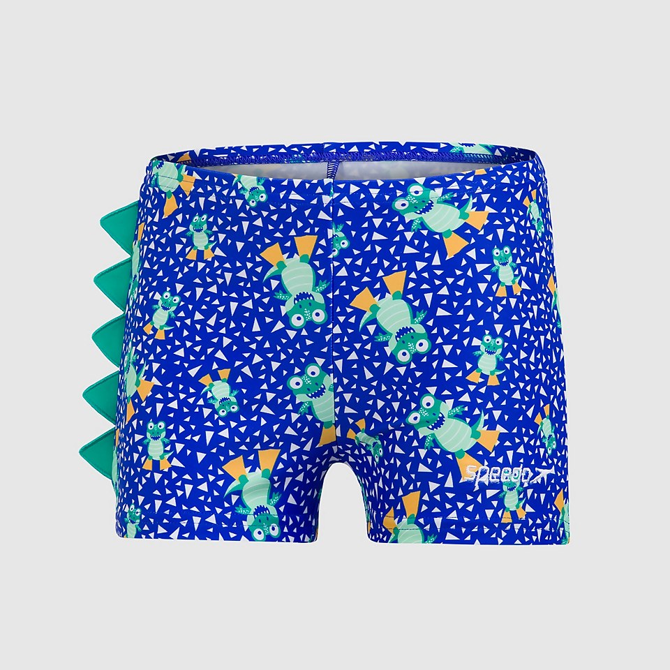 Kleinkind Jungen Corey Croc Digital Aquashorts in Blau