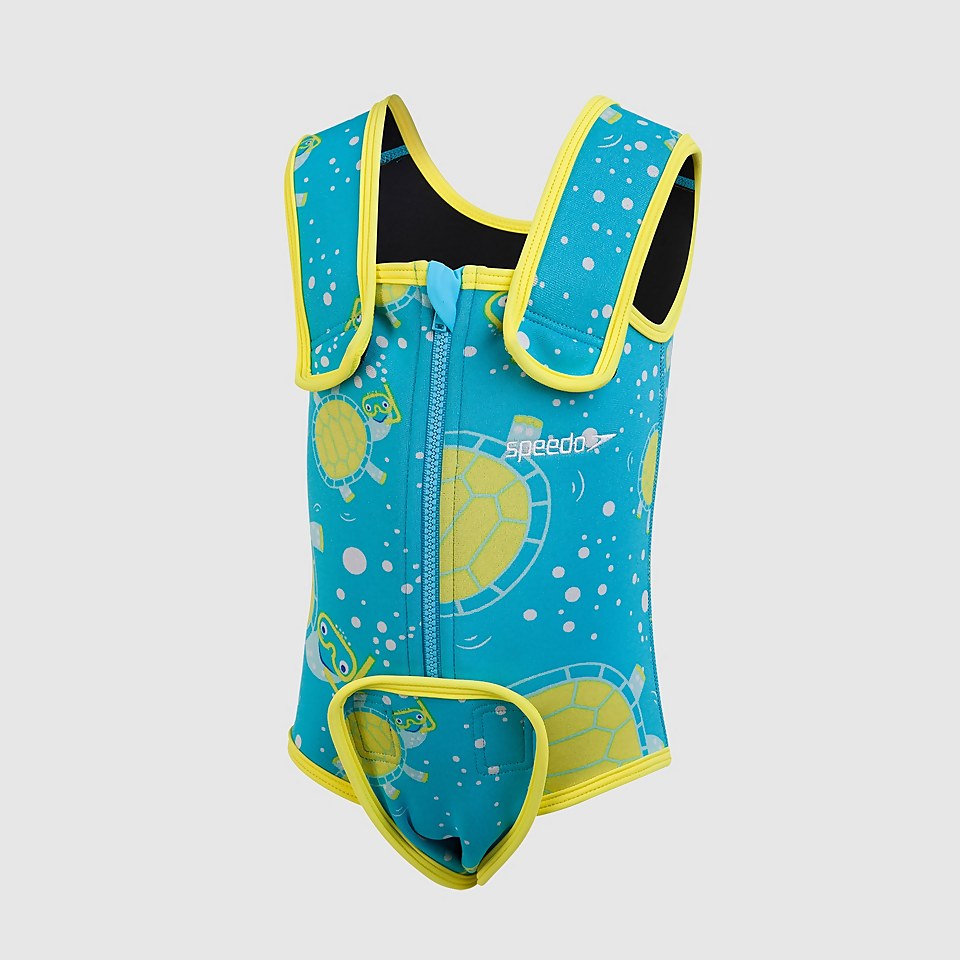 Unisex Tommy Turtle Baby Wrap Blue/Yellow