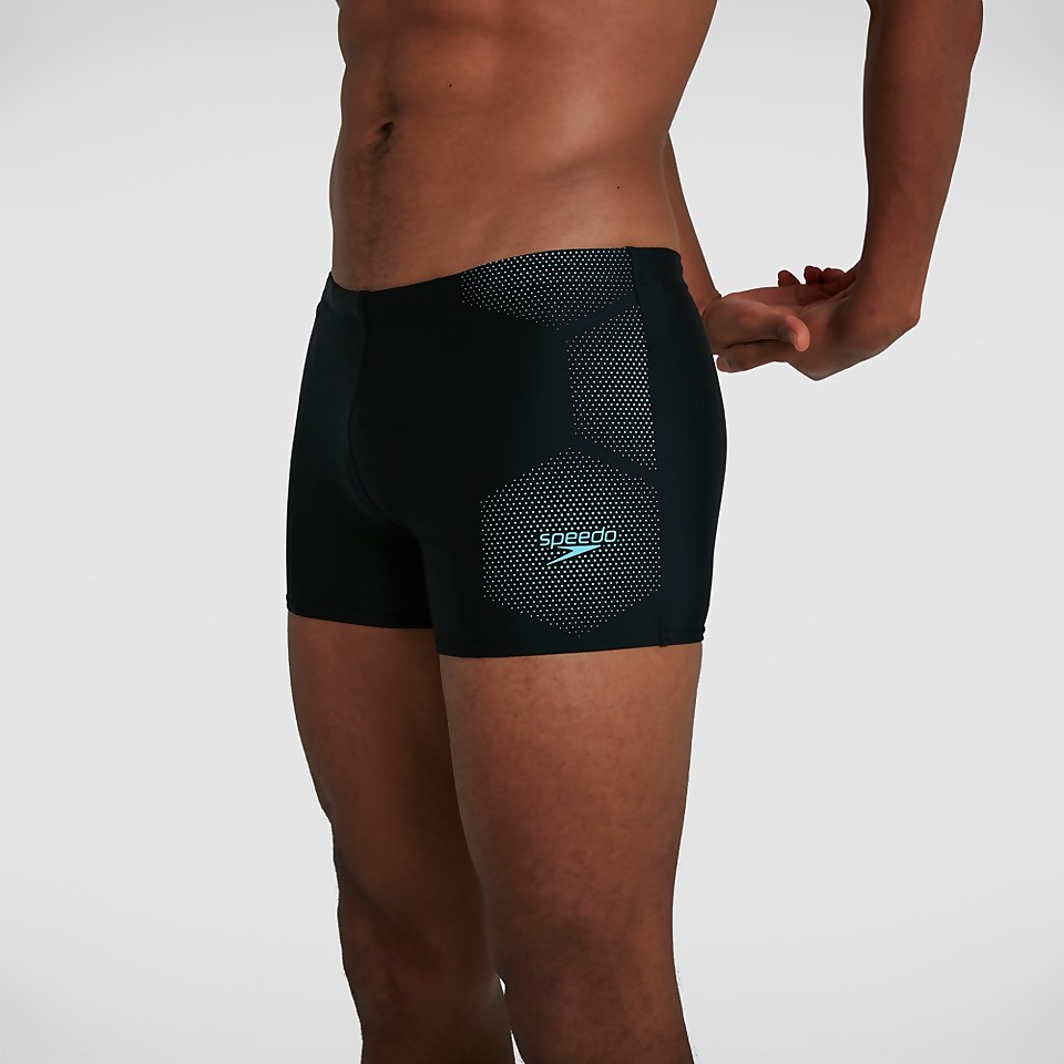 Boxer de bain Homme Tech Placement Noir