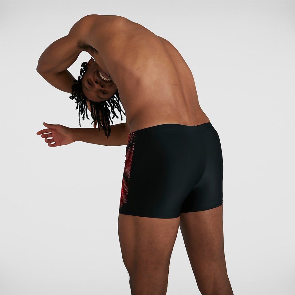 Boxer de bain Homme Tech Placement Noir