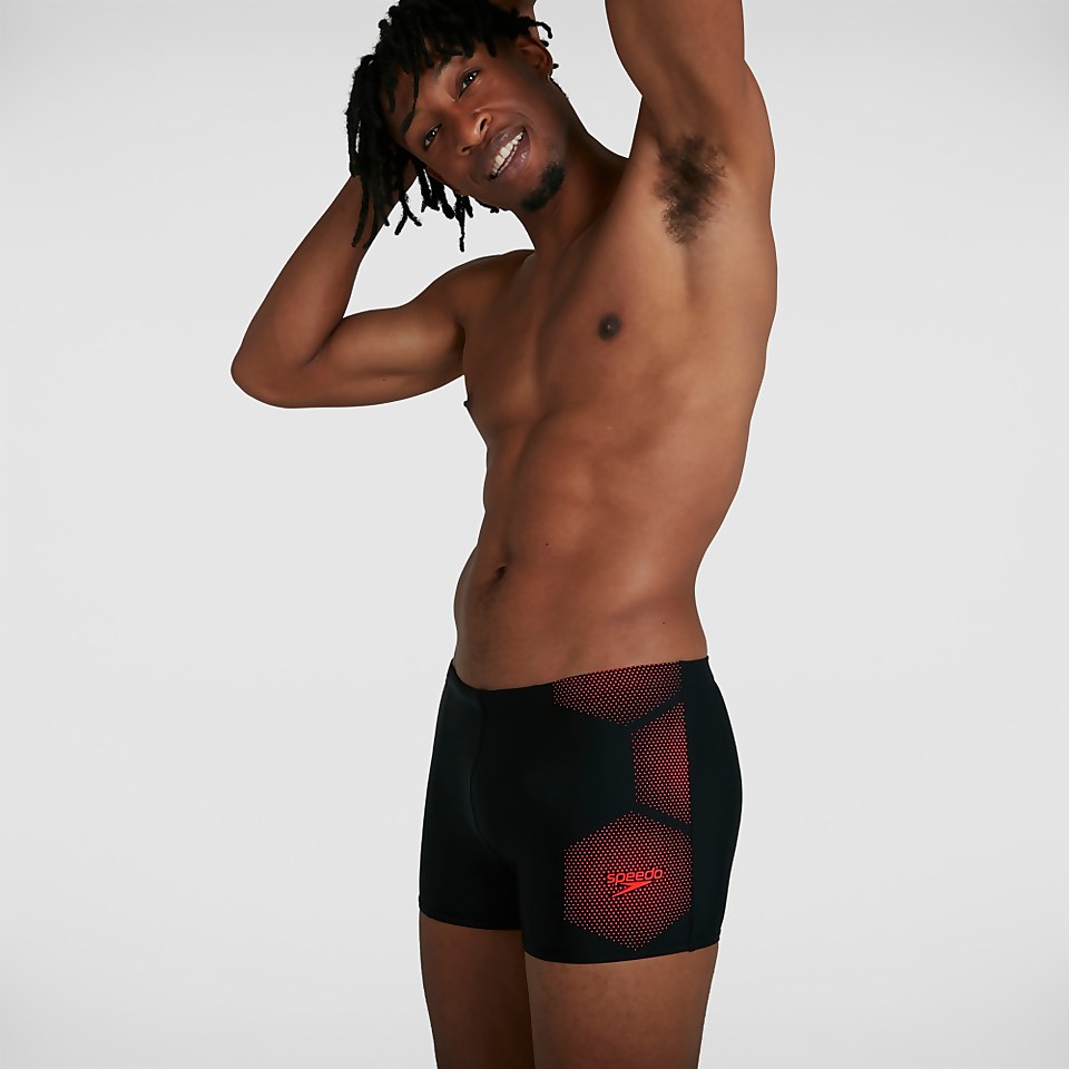 Boxer de bain Homme Tech Placement Noir