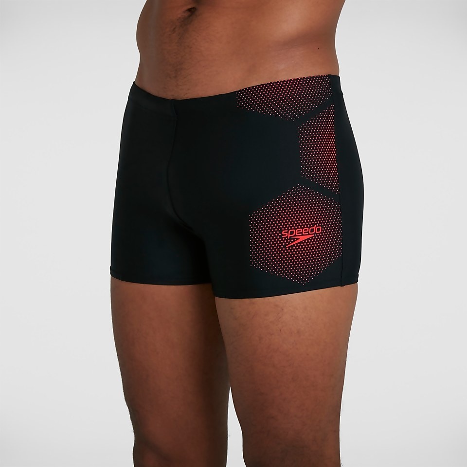 Boxer de bain Homme Tech Placement Noir
