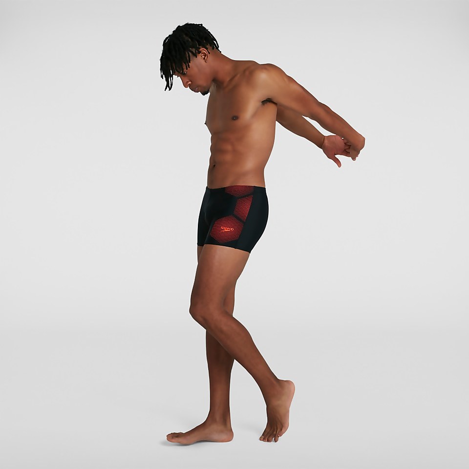 Boxer de bain Homme Tech Placement Noir