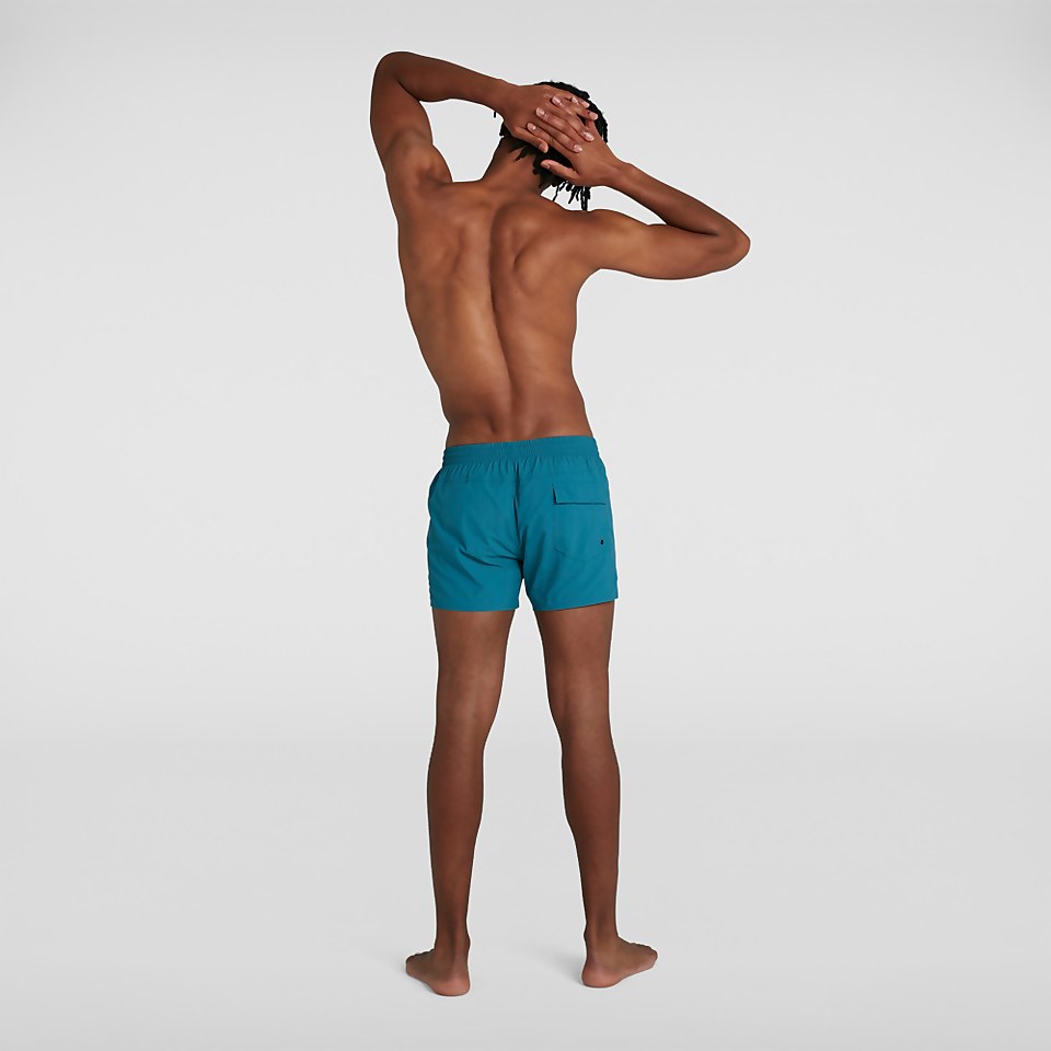 Herren Fitted Leisure 13" Badeshorts in Grün