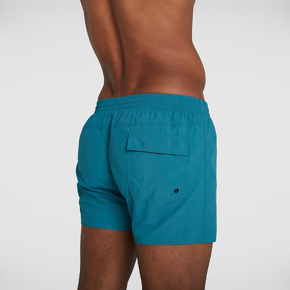 Herren Fitted Leisure 13" Badeshorts in Grün
