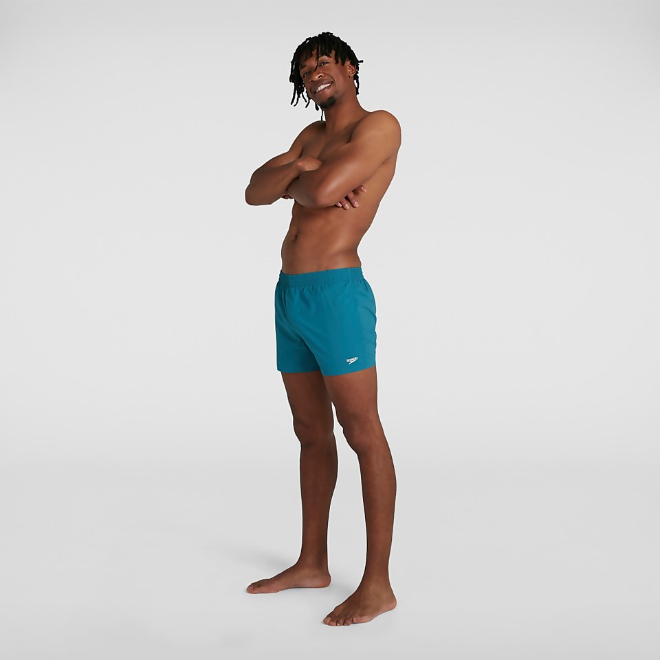 Herren Fitted Leisure 13" Badeshorts in Grün