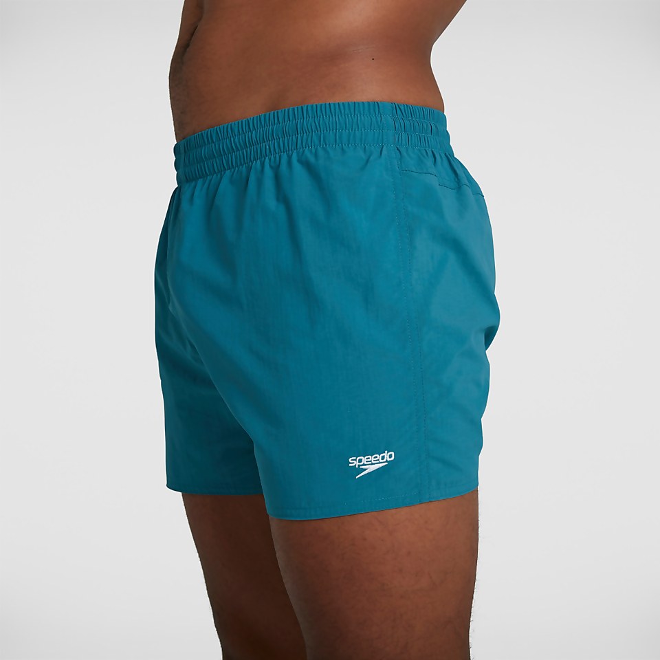 Herren Fitted Leisure 13" Badeshorts in Grün