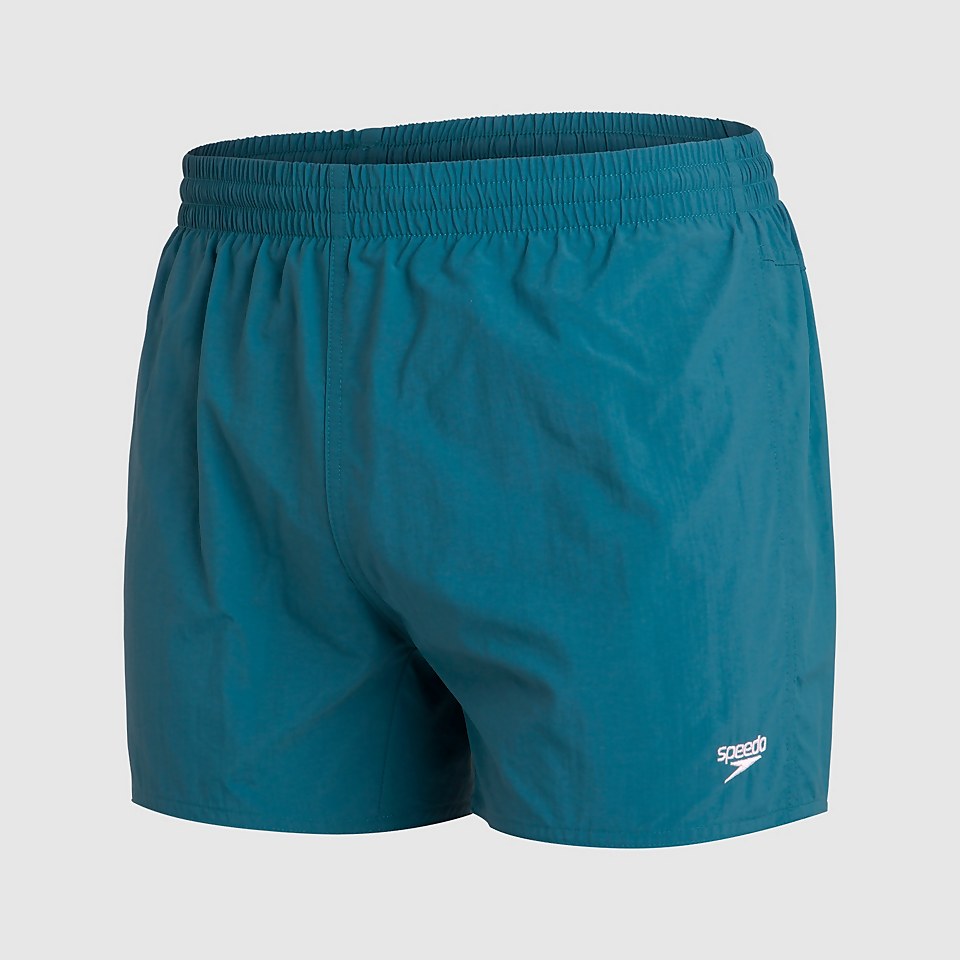 Herren Fitted Leisure 13" Badeshorts in Grün