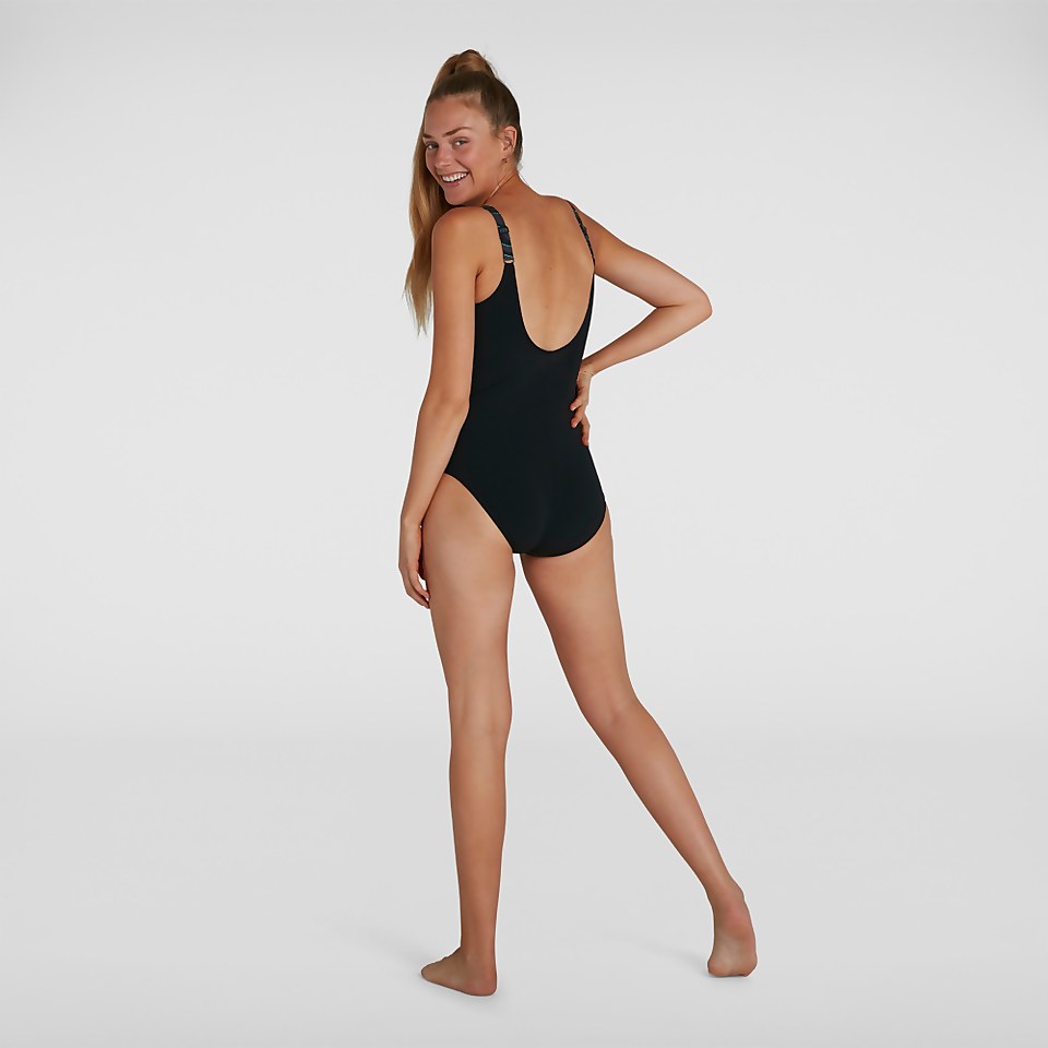 Maillot de bain Femme LunaLustre Imprimé Noir