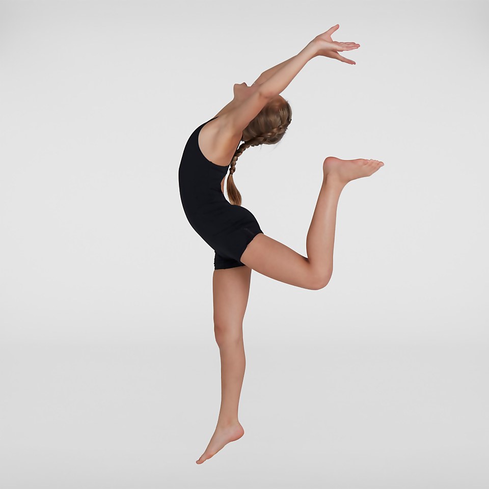 Mädchen Essential Endurance+ Legsuit Schwarz